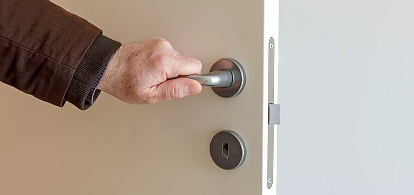 Restroom Locks Privacy Bolt Installation in Manhattan Beach, California